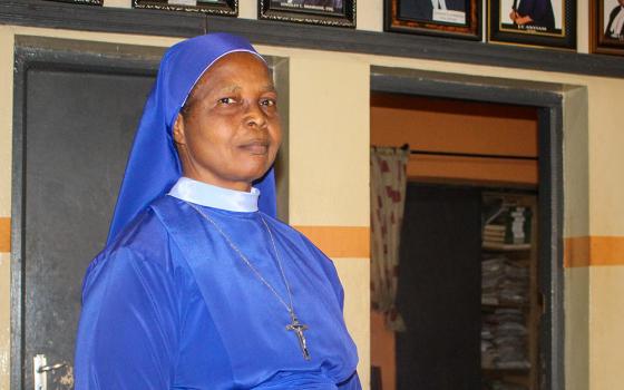 Sr. Chioma Onyenufoh, a member of the sisters of the Daughters of Mary Mother of Mercy, joined the Catholic Institute for Development, Justice and Peace in 2012 to provide for the material and spiritual needs of inmates across Nigeria. (Valentine Benjamin)